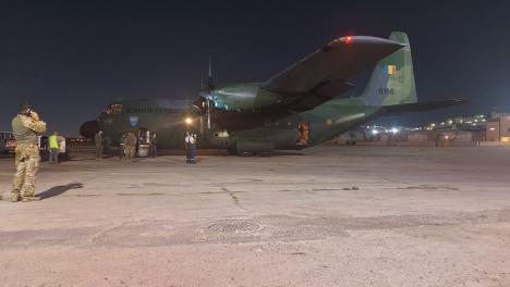 Aeronava Hercules a evacuat din Afganistan un român care lucra pentru o agenție NATO. Alți români n-au ajuns la timp pe aeroportul din Kabul (FOTO)