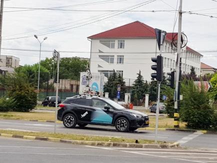 Here WeGo: Oradea, 'scanată' de maşina unei aplicaţii de navigare prin oraşe (FOTO)