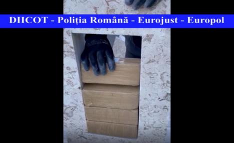 Cea mai mare captură de heroină din România și a doua din UE: 1,4 tone! (VIDEO)