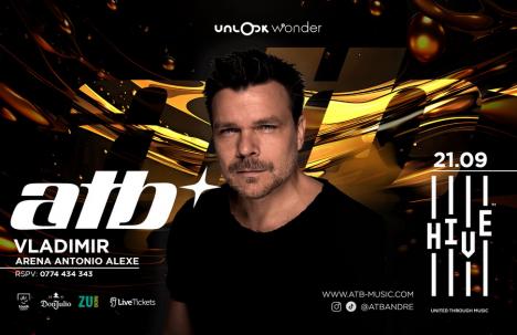 Celebrul DJ german ATB vine la Oradea. Când va avea loc show-ul (VIDEO)