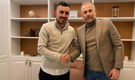 Fotbalistul orădean Ioan Hora a semnat cu Gaz Metan Mediaş 