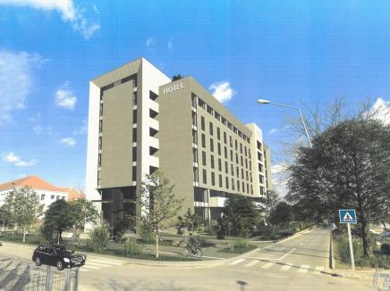 S-a semnat contractul pentru viitorul hotel cu 7 etaje din Oradea, de lângă Muzeul Țării Crișurilor (FOTO)