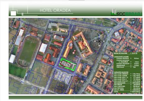Cum va arăta hotelul cu 7 etaje din zona Muzeului Țării Crișurilor din Oradea? Investitorul Erbașu a depus proiectul tehnic (FOTO)