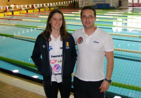 Huszár Ingrid a stabilit un nou record național, la Campionatul Europei Centrale la înot din Slovacia
