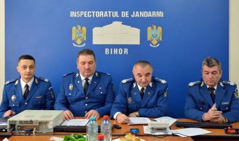 Jandarmeria Bihor la bilanţ: Anul 2016 a fost unul 'cu destule realizări'