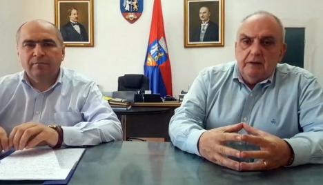 Ilie Bolojan şi Gheorghe Carp, anunţuri despre Covid-19 în Bihor: Cazurile noi au apărut la bihorenii 'liberi', cei din afara centrelor de carantină (VIDEO)