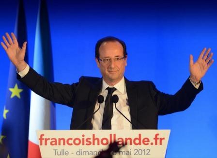 Noul preşedinte al Franţei este Francois Hollande