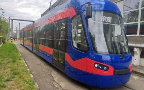 Al şaselea tramvai Imperio a ajuns în Oradea