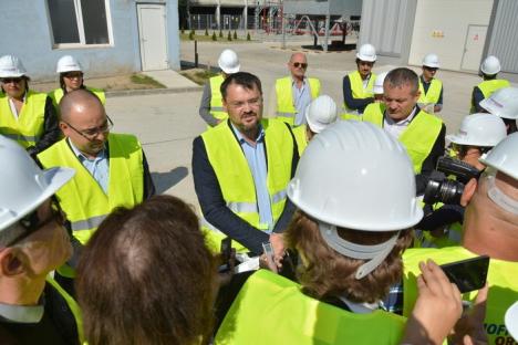 Noua centrală pe gaz a Oradiei a fost inaugurată în prezenţa ministrului Fondurilor Europene: 'Este un exemplu de succes şi de curaj' (FOTO/VIDEO)