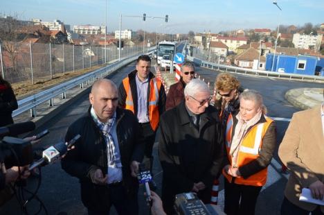 Inaugurare în stilul Bolojan: 'Începând de acum drumul expres este deschis traficului rutier!' (FOTO/VIDEO)
