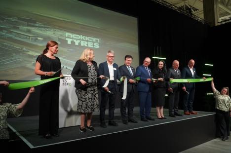 Fabrica Nokian Tyres de la Oradea a fost inaugurată, investiția se ridică la 650 milioane de euro: „Aveam nevoie de un partener și l-am găsit la Oradea” (FOTO/VIDEO)