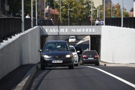 Pasajul subteran Magheru din Oradea, inaugurat în prezenţa ministrului Marcel Boloş (FOTO / VIDEO)