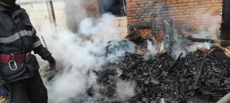 Incendii în Nojorid şi Vărzarii de Jos. Unul a fost pornit intenţionat (FOTO)