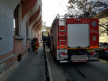 Incendiu la Baroul Bihor! Mai multe documente au luat foc în biroul unor avocați (FOTO / VIDEO)