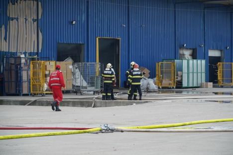 Prăpăd de la scântei: Detaliile incendiului care a mistuit depozitele companiilor Cargus şi Black Sea din Oradea. Cine e vinovatul? (FOTO/VIDEO)