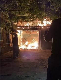 Incendii puternice în Bihor, în noaptea de miercuri spre joi, în Dumbrava și Mădăras (FOTO / VIDEO)