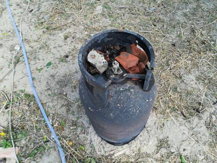 Incendiu uriaş în Mişca: Casă complet distrusă, din cauza unei improvizaţii la reţeaua electrică