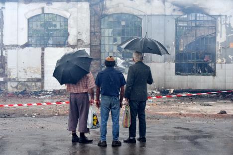 ADP Oradea caută soluţii pentru comercianţi, după incendiul din Piaţa Mare