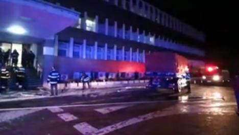 Incendiu într-un spital din Suceava. Peste 300 de pacienți, evacuați (VIDEO)