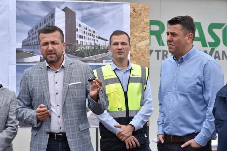 Începe construcția noului spital de boli infecţioase din Oradea (FOTO)