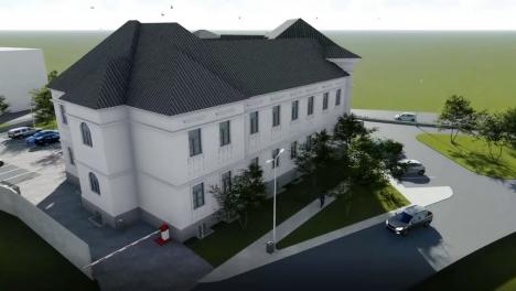 Clădirea fostului Spital de Neuropsihiatrie din Oradea intră în reabilitare. Va fi incubator de afaceri (FOTO)