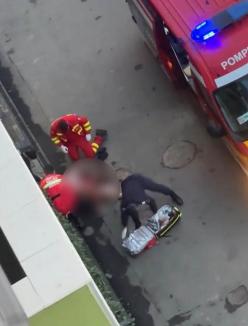 Bătaie cu cuţite în cartierul Prima din Nufărul: Doi bărbaţi, tată şi fiu, sunt în stare gravă. Tatăl este în stop cardiac (FOTO/VIDEO)