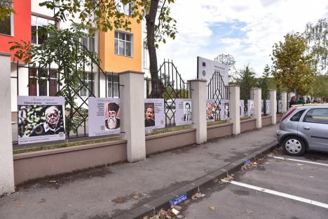 Un colegiu din Oradea a creat în jurul său o Alee a Celebrităților. Cine sunt românii care merită descoperiți (FOTO)