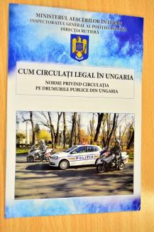 300 de amenzi într-o zi: Poliţiştii români şi maghiari au împânzit şoselele de pe graniţă (FOTO)