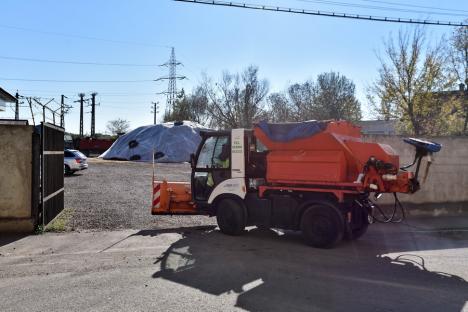 Oradea este pregătită de iarnă: RER Vest are peste 30 de utilaje dotate pentru intervențiile de deszăpezire (FOTO)