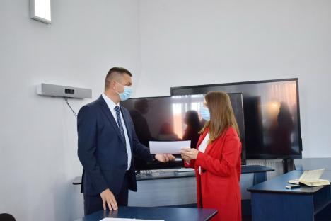 Zeciştii Bihorului, premiaţi pentru performanţă, la Inspectoratul Şcolar Judeţean (FOTO)