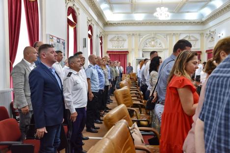 Noul prefect de Bihor, Marcel Dragoș, instalat în funcție... la Brașov: Gafa unui director din MAI la ceremonie (FOTO)