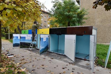 Tot mai multe eco-insule în jurul blocurilor, dar fără influențe în facturi. Până anul viitor, plata salubrității la blocuri nu se schimbă (FOTO)