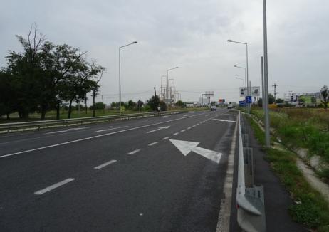 Covoarele asfaltice de la intrarea în oraş dinspre Cluj şi Arad au fost refăcute (FOTO)