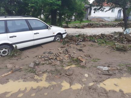 ISU Crişana: Peste 120 de gospodării din Bihor au fost inundate în urma ploilor de miercuri (VIDEO)