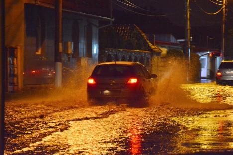 Fiți cu băgare de seamă! Cod galben de inundații în Bihor