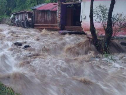 Cod galben de inundaţii pentru râuri din Bihor