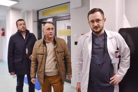 „Trenul de Cluj”, în sens invers: medicii Spitalului Județean din Oradea tratează pacienți clujeni (FOTO)
