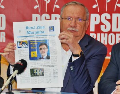 PSD îi acuză pe liberalii din Marghita că îl folosesc pe şeful SRI pentru a aduna voturi