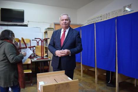 Şeful PSD Bihor, Ioan Mang, se declară optimist privind rezultatele alegerilor prezidenţiale, dar nu face pronosticuri (FOTO / VIDEO)