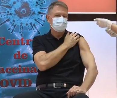 Bihorel: Zece efecte după vaccinarea președintelui Klaus Iohannis