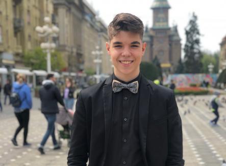 Un elev din Oradea, olimpic la interpretare instrumentală: Ion Lianu Popa este fiul „prințesei naiului”