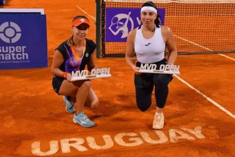 Irina Bara, campioană la turneul WTA de la Montevideo! Bihoreanca şi partenera ei din Georgia, la al patrulea trofeu din 2021
