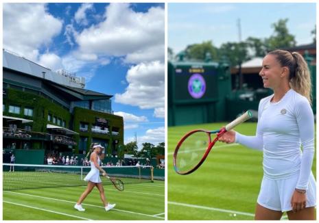 Tenismena Irina Bara din Ștei s-a calificat în turul doi la Wimbledon
