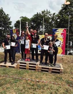 „The Iron Game” cu bihoreni învingători: jandarmii, polițiștii și angajații Penitenciarului Oradea care au urcat pe podium (FOTO)