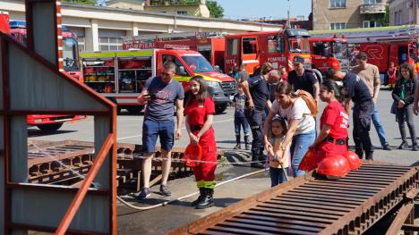 Ziua Porților Deschise la Detașamentul 1 de Pompieri Oradea