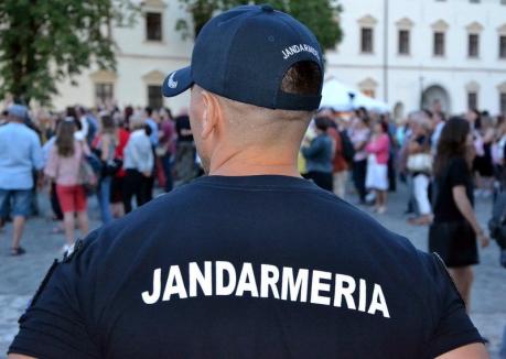 Jandarmi sub acoperire: Cu toate că nu trebuia, Jandarmeria s-a făcut remarcată la întâlnirea oficialilor europeni de la Prefectură
