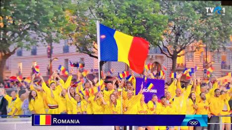 Onoare pentru România, în deschiderea Jocurilor Olimpice de la Paris: Nadia Comăneci a purtat torța olimpică (FOTO)