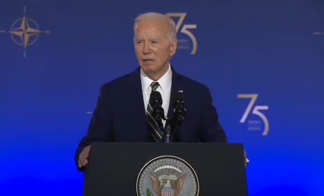 Joe Biden la summitul NATO: SUA și alte țări, printre care și România, vor face „o donație istorică” Ucrainei (VIDEO)