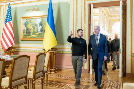 Rusia a fost anunțată că Joe Biden merge la Kiev. Detaliile vizitei surprinzătoare a președintelui american (FOTO)