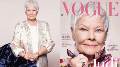 Revista Vogue a pus-o pe actriţa Judi Dench, 85 de ani, pe copertă (VIDEO)